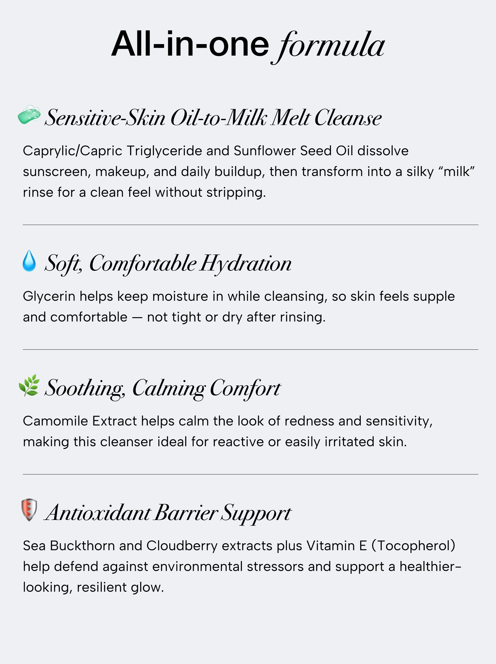 RENEWAL CLEANSE™ Oil-to-Milk Cleanser