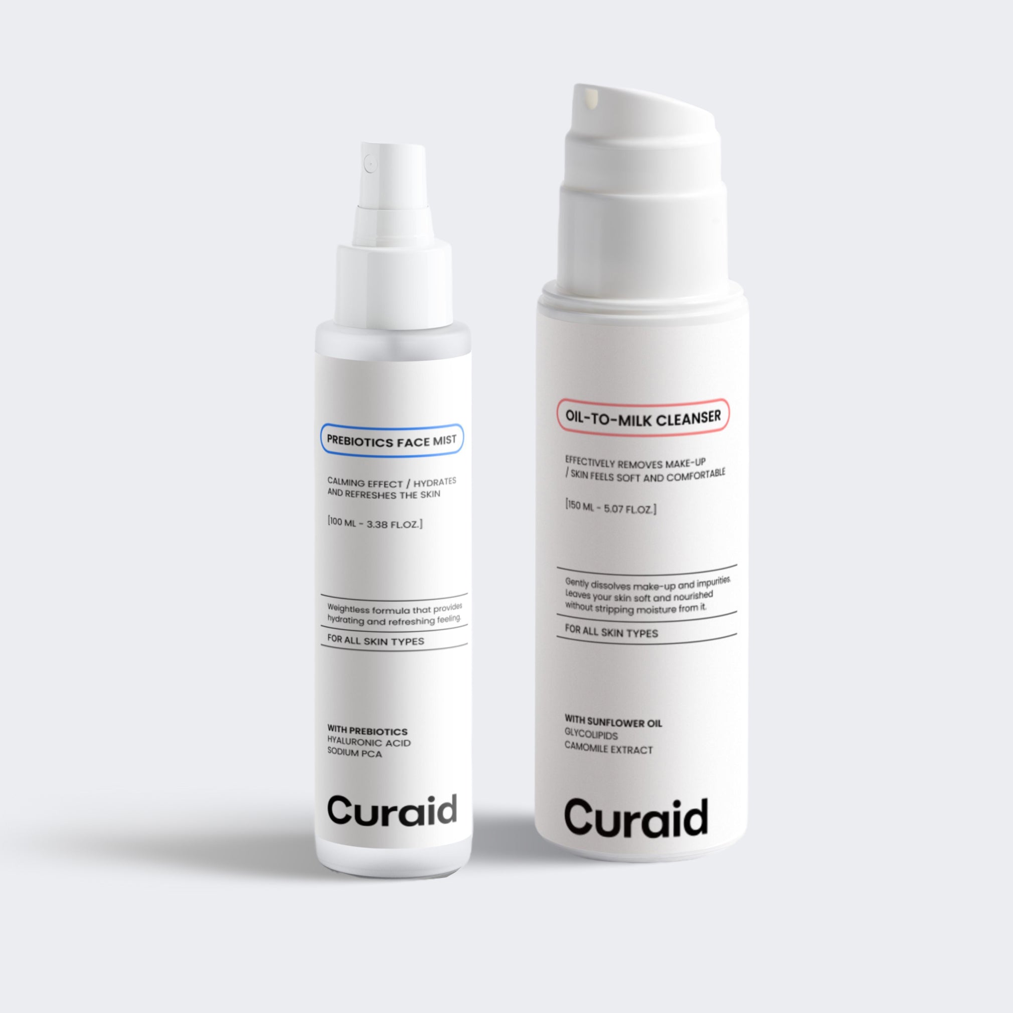 Prebiotics Face Mist + Oil-Milk Cleanser
