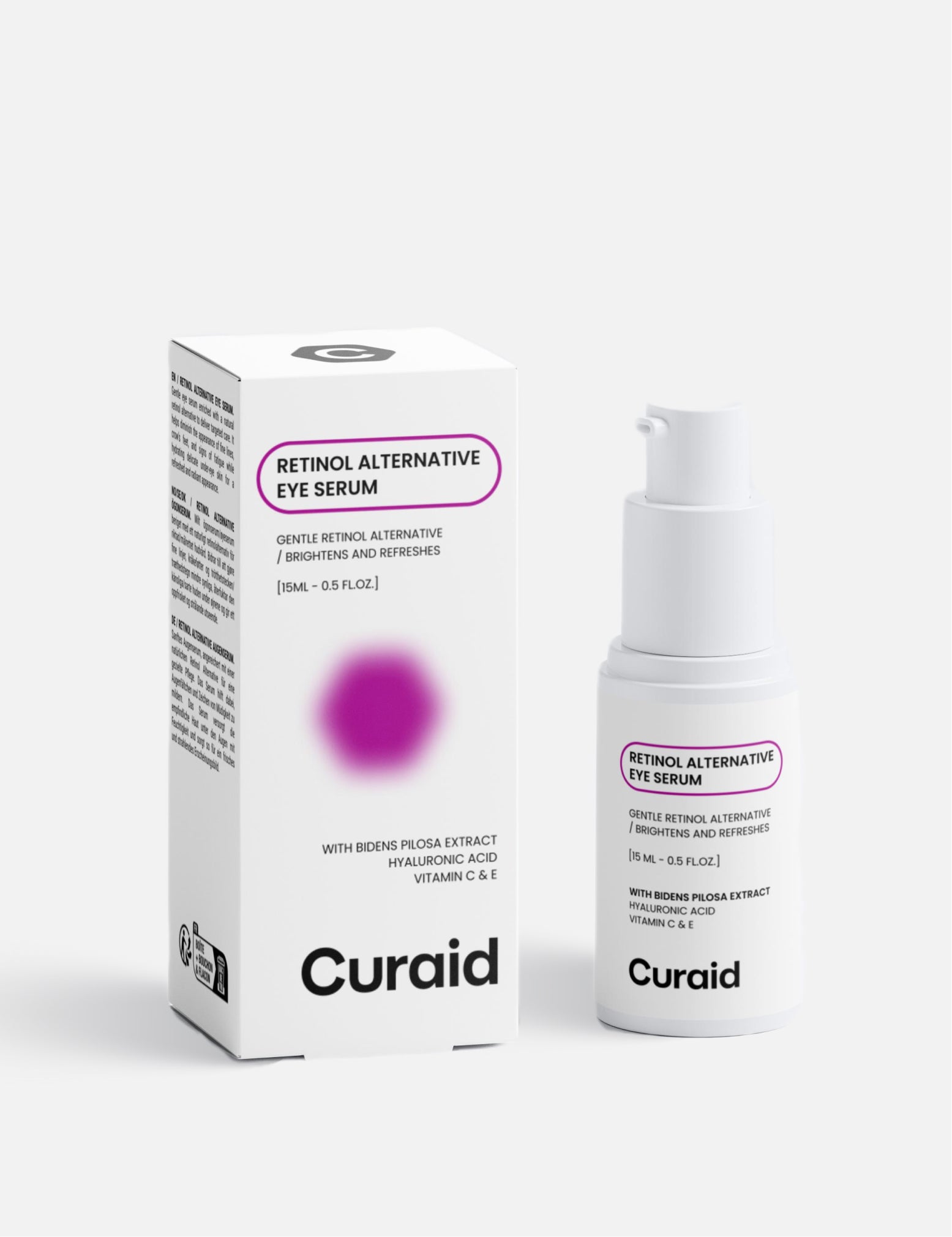 CLINICAL BRIGHTEN & DE-PUFF RETINOL-ALTERNATIVE EYE SERUM