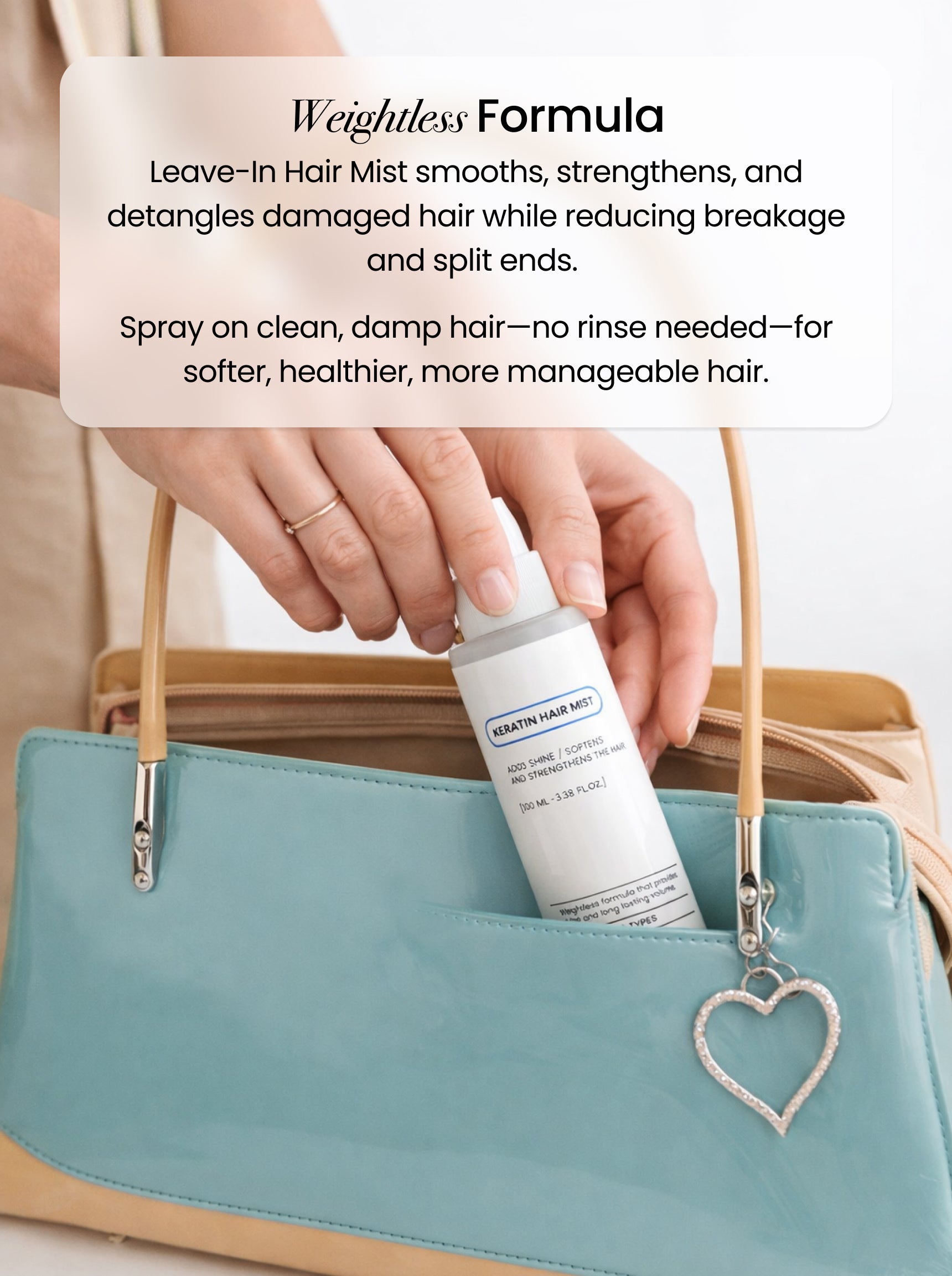 SILK SHINE™ Leave-In Hair Mist