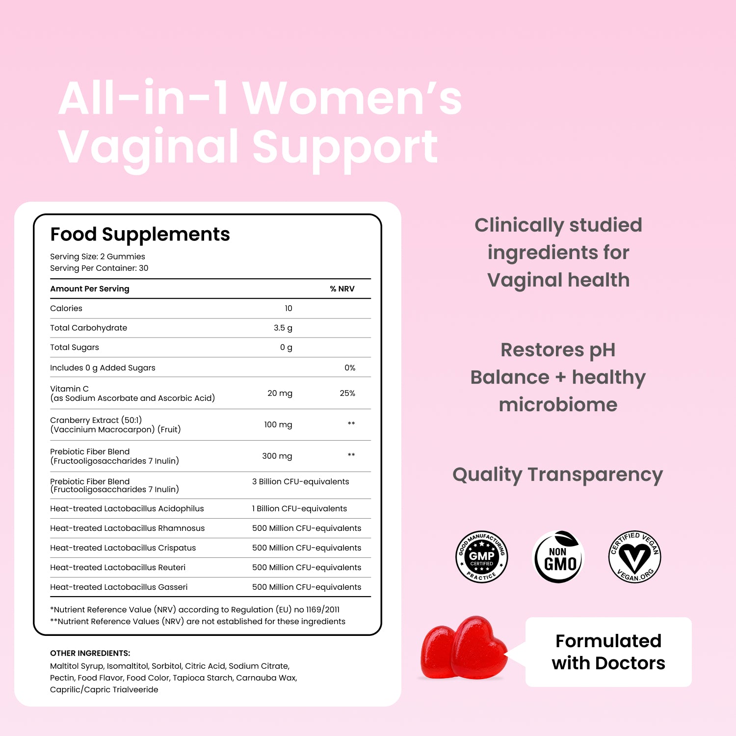 Advanced Vaginal Probiotics