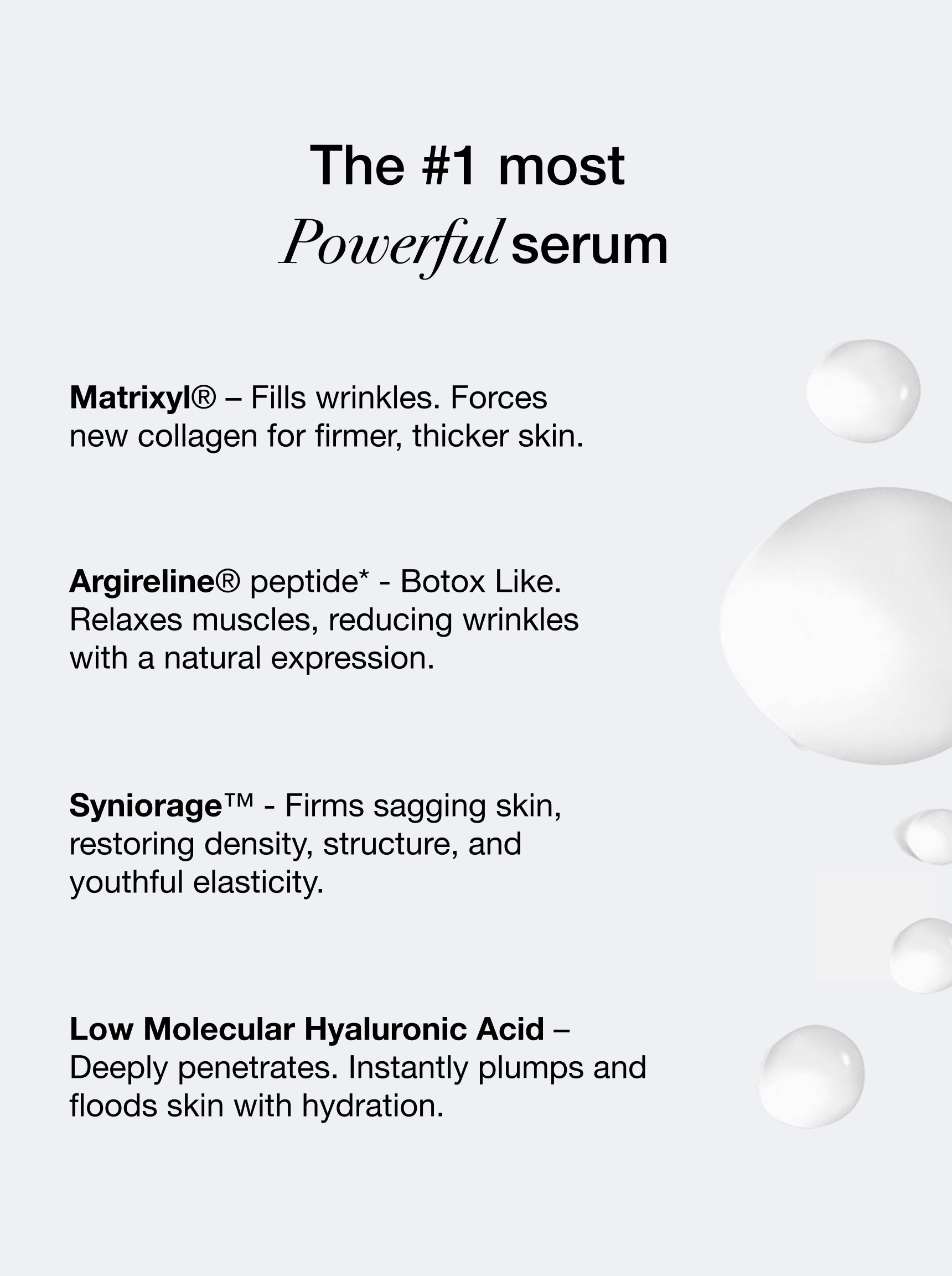 CLINICAL SKIN VOLUME FILLER SYSTEM